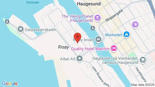 Apartments for rent i Haugesund - kort over placeringen