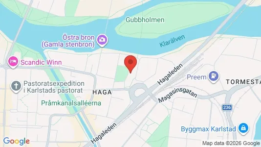 Apartments for rent i Karlstad - kort over placeringen