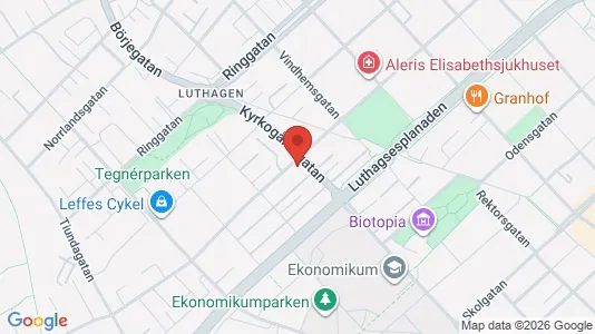 Apartments for rent i Uppsala - kort over placeringen