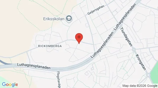 Apartments for rent i Uppsala - kort over placeringen