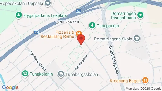 Apartments for rent i Uppsala - kort over placeringen
