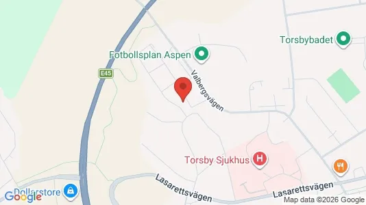 Apartments for rent i Torsby - kort over placeringen