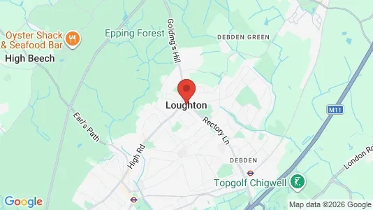 Apartments for rent i Loughton - Essex - kort over placeringen