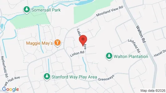 Apartments for rent i Chesterfield - Derbyshire - kort over placeringen