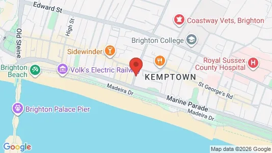 Apartments for rent i Brighton - East Sussex - kort over placeringen