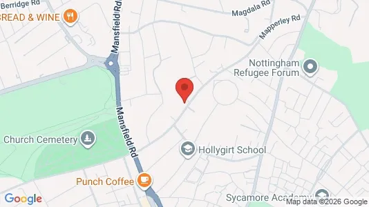 Apartments for rent i Nottingham - Nottinghamshire - kort over placeringen