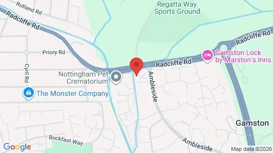 Apartments for rent i Nottingham - Nottinghamshire - kort over placeringen