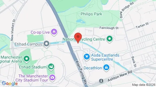 Apartments for rent i Manchester - Lancashire - kort over placeringen