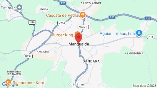 Houses for rent i Mangualde - kort over placeringen
