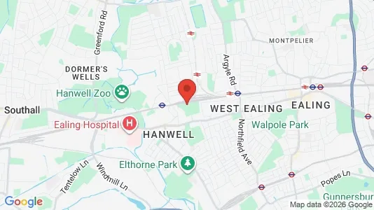Apartments for rent i London W7 - kort over placeringen