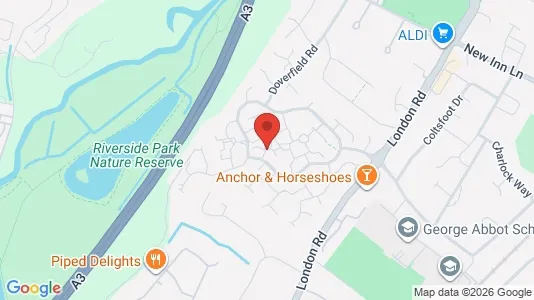 Apartments for rent i Guildford - Surrey - kort over placeringen