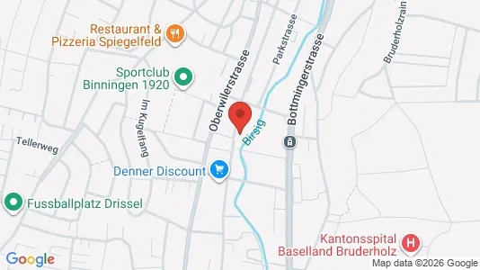 Apartments for rent i Arlesheim - kort over placeringen