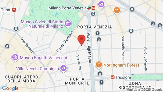 Apartments for rent i Milano Zona 1 - Centro storico - kort over placeringen