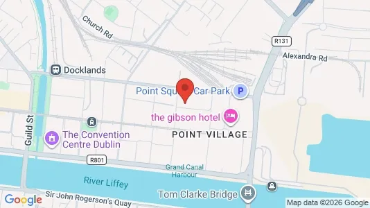 Apartments for rent i Dublin 1 - kort over placeringen