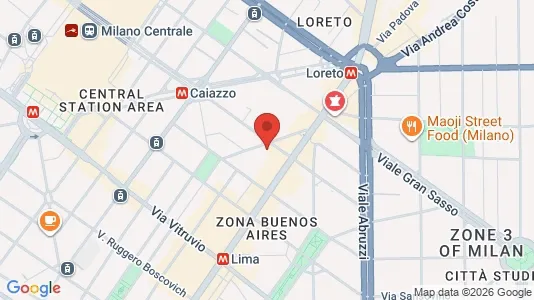 Apartments for rent i Milano Zona 2 - Stazione Centrale, Gorla, Turro, Greco, Crescenzago - kort over placeringen