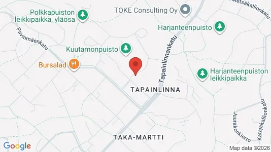 Apartments for rent i Hyvinkää - kort over placeringen