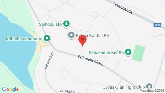 Apartments for rent i Jyväskylä - kort over placeringen