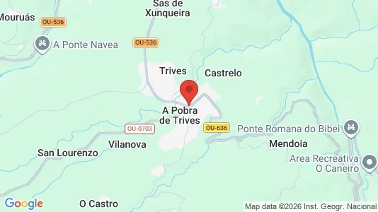 Apartments for rent in A Pobra de Trives - Photo from Google Street View
