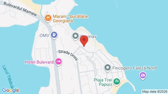 Apartments for rent i Constanţa - kort over placeringen