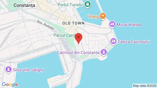 Apartments for rent i Constanţa - kort over placeringen