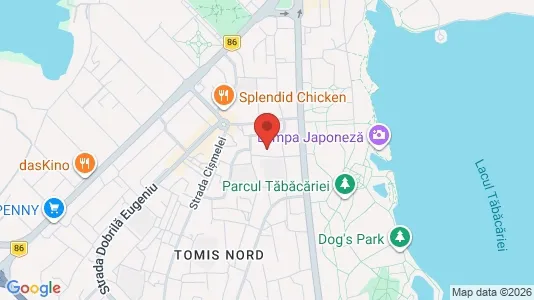 Apartments for rent i Constanţa - kort over placeringen