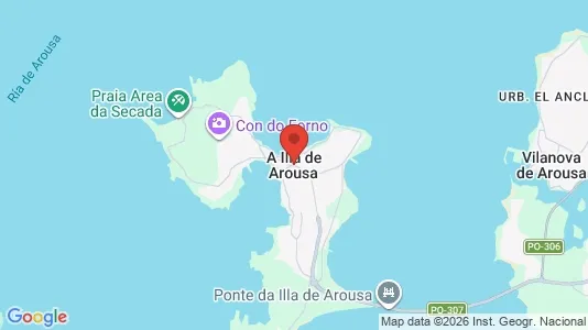 Apartments for rent in A Illa de Arousa - Photo from Google Street View