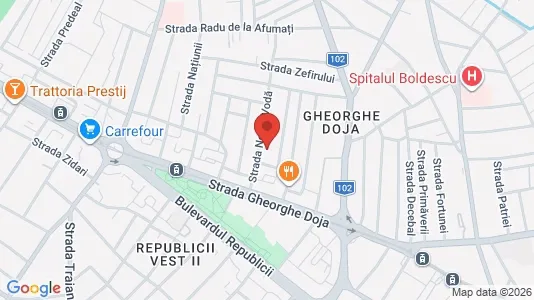 Apartments for rent i Ploieşti - kort over placeringen