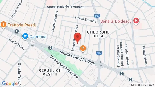Apartments for rent i Ploieşti - kort over placeringen