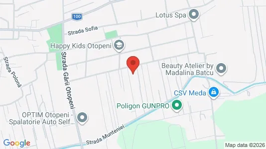 Apartments for rent i Otopeni - kort over placeringen