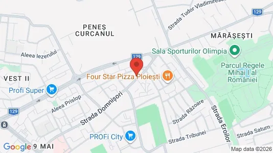 Apartments for rent i Ploieşti - kort over placeringen