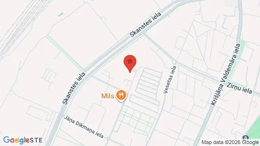 Apartments for rent i Riga Centrs - kort over placeringen