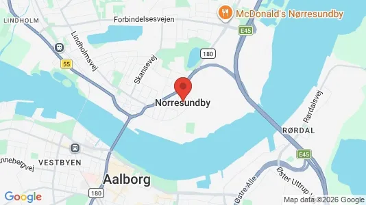 Apartments for rent in Nørresundby - Photo from Google Street View