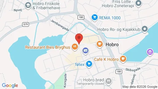 Apartments for rent i Hobro - kort over placeringen