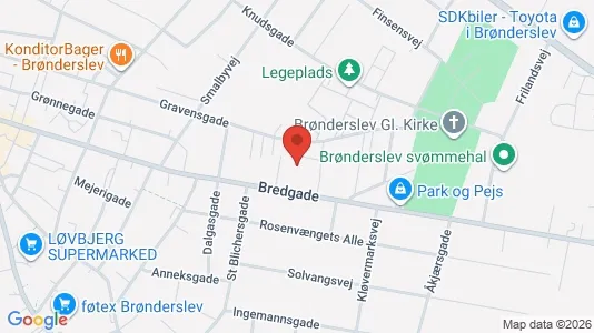 Apartments for rent in Brønderslev - Photo from Google Street View