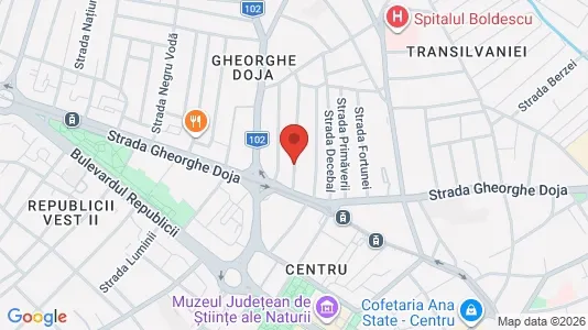 Apartments for rent i Ploieşti - kort over placeringen