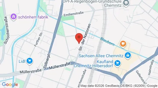 Apartments for rent in Chemnitz - Photo from Google Street View