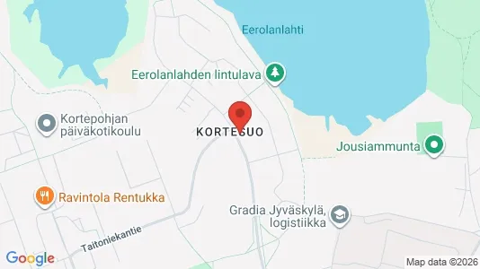 Apartments for rent i Jyväskylä - kort over placeringen