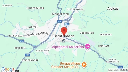 Apartments for rent in Sankt Johann in Tirol - Photo from Google Street View