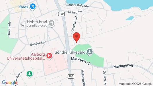 Apartments for rent in Hobro - Photo from Google Street View