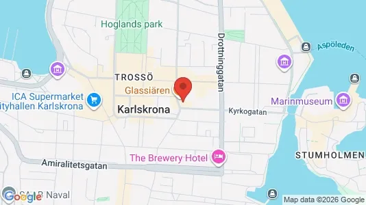 Apartments for rent in Karlskrona - Photo from Google Street View