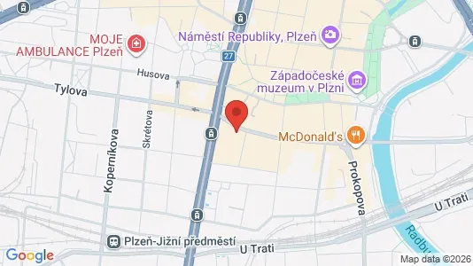 Apartments for rent in Plzeň-město - Photo from Google Street View