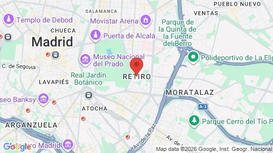 Apartments for rent in Madrid Retiro - Photo from Google Street View
