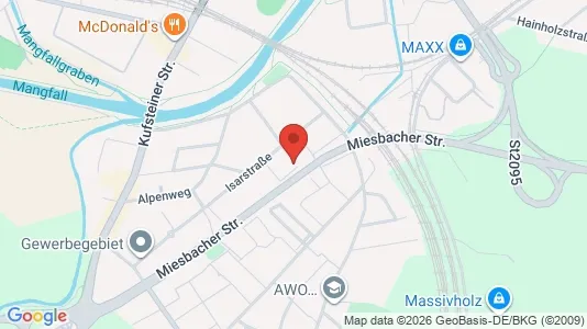 Apartments for rent in Rosenheim - Photo from Google Street View
