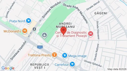 Apartments for rent i Ploieşti - kort over placeringen