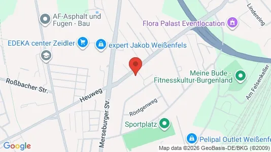 Apartments for rent i Burgenlandkreis - kort over placeringen