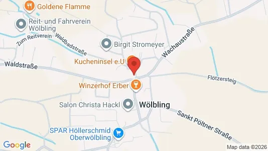 Apartments for rent i Wölbling - kort over placeringen