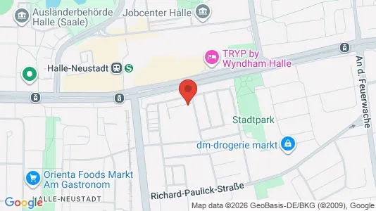 Apartments for rent in Halle (Saale) - Photo from Google Street View