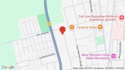 Apartments for rent i Saalekreis - kort over placeringen