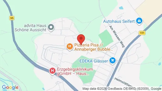 Apartments for rent in Erzgebirgskreis - Photo from Google Street View
