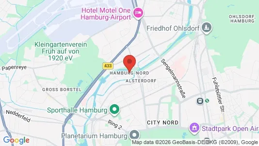 Apartments for rent in Hamburg Nord - Photo from Google Street View